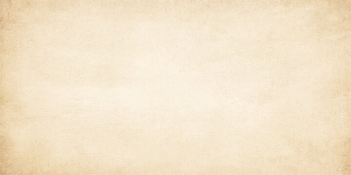 Retro kraft old paper surface background with an aged rustic grain for product display and wallpaper design with generous copyspace for text and logo placement