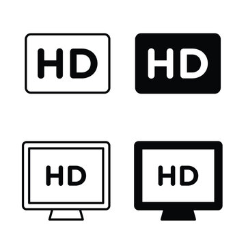 High definition icon