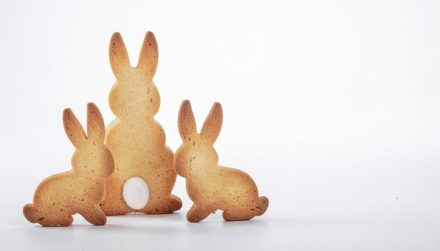 うさぎの形のクッキー