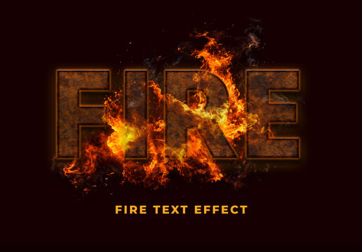 Fire Text Effect