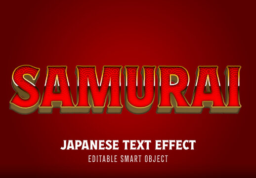 Japanese Text Effect