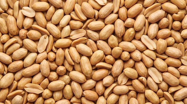 peeled roasted peanuts pattern healthy organic vegan protein snacks background macro