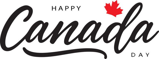 Happy Canada day Vector Template. design for banner, greeting cards or print.   © BK2003