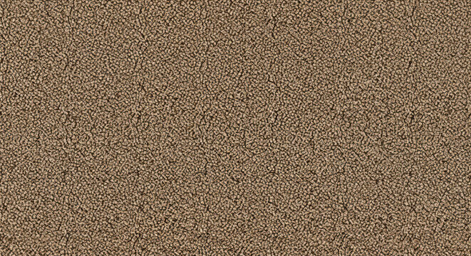 Brown carpet texture closeup.