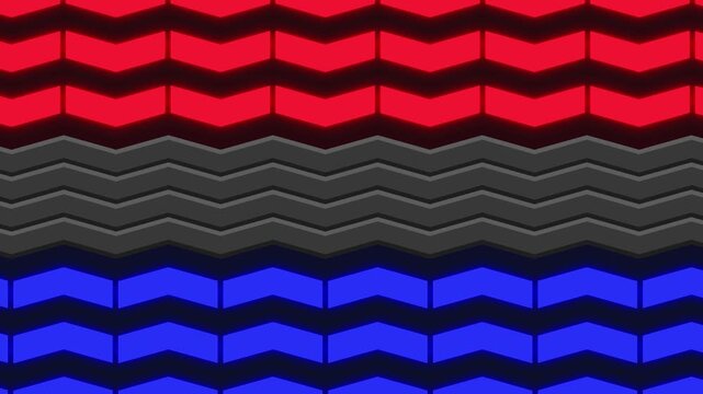 赤画面と青画面が上下に分断する背景素材