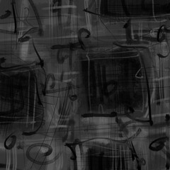 Abstract image for printing - digital painting. The picture is painted by hand on a tablet. © neurostructure