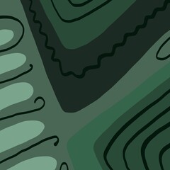 Abstract image for printing - digital painting. The picture is painted by hand on a tablet. © neurostructure