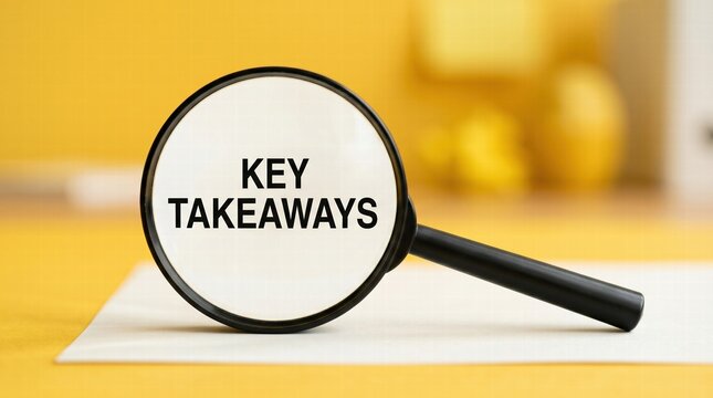 Discover key takeaways from industry insights business conference presentation professional setting overview