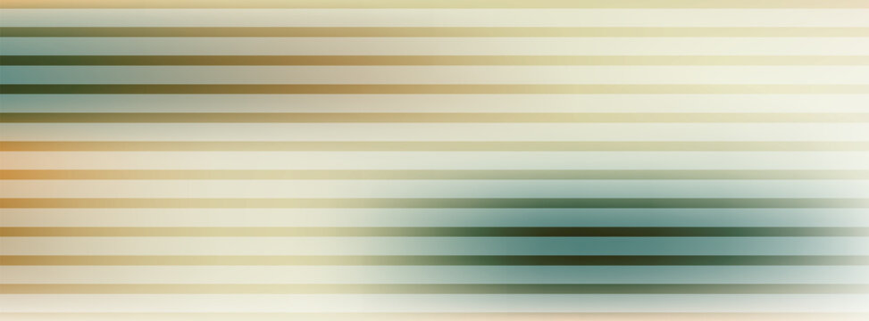 Abstract earth tone beige and muted green gradient background banner with horizontal stripes, modern geometric linear parallel line backdrop vector.