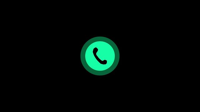 Speaker icon animated on, speaker volume animation, microphone, sound voice speaker icon animated optimized for audio and sound visualization.4k video