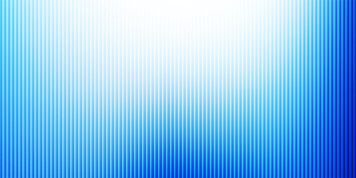 Soft glass ripple gradient in icy pale blue and lavender hues. Delicate reeded texture with frosted distortion effect and minimal vertical blur. Glass texture, vector illustration