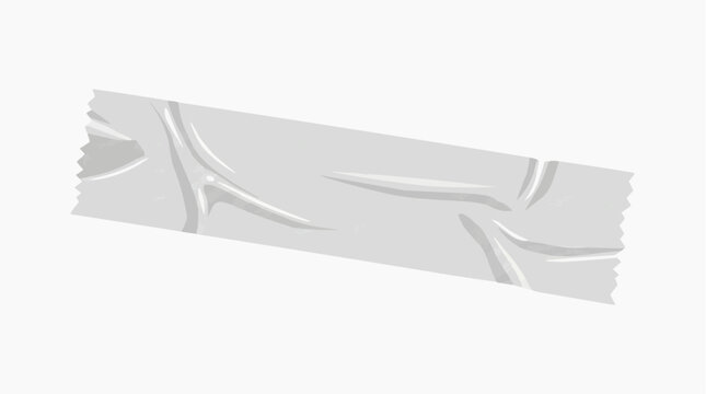 A transparent wrapper isolated on transparent background