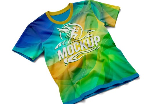 T Shirt Studio Surface Mockup