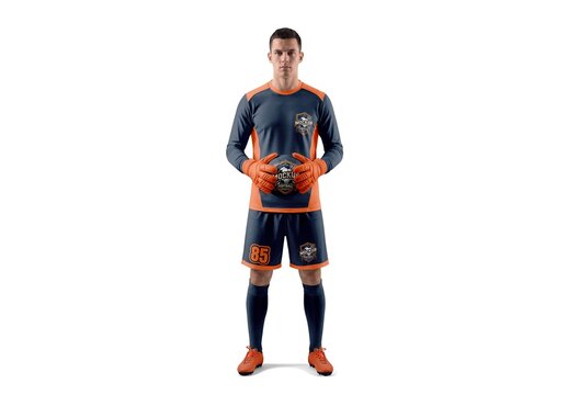 A Soccer Goalkeeper Mockup