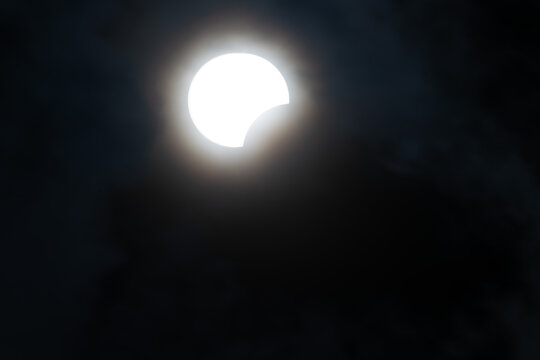 Partial Solar Eclipse in WV, US