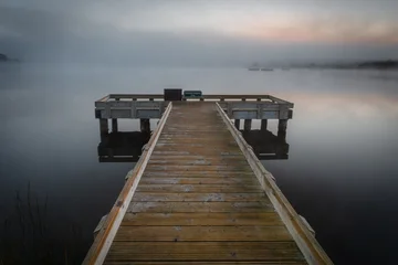 Fototapeten Pier pier on the lake  © Leanne
