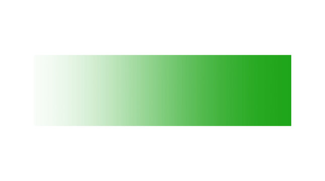 Green Faded Banner Stripe Gradient Bar Transparent PNG Header Element