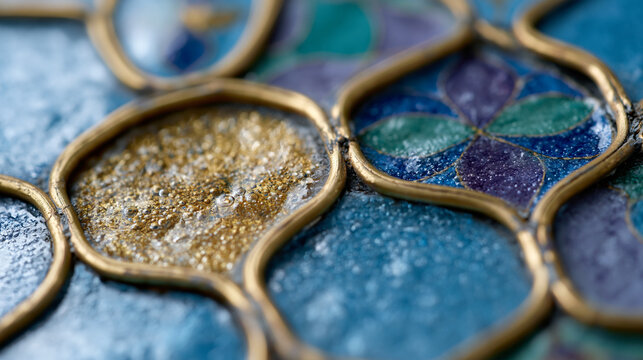 Byzantine cloisonn enamel decorative pan 1