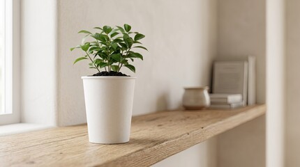 Fototapeta premium plant in a pot