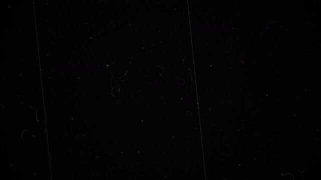 Seamless Vintage Film Dust Texture with Static Scratches and Scanlines for VHS Video Effects