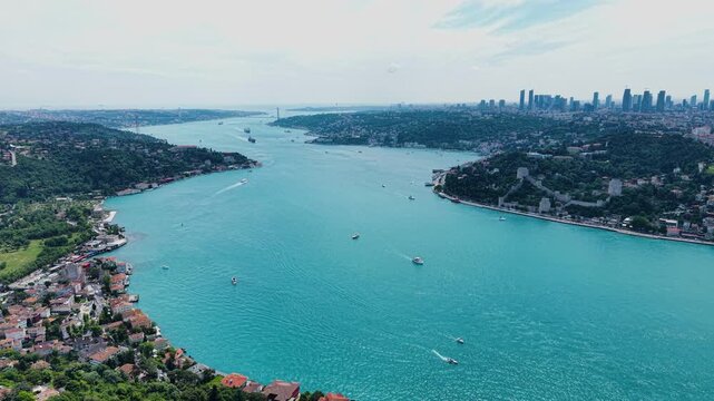 Striking Color Shift Seen in Bosphorus Strait