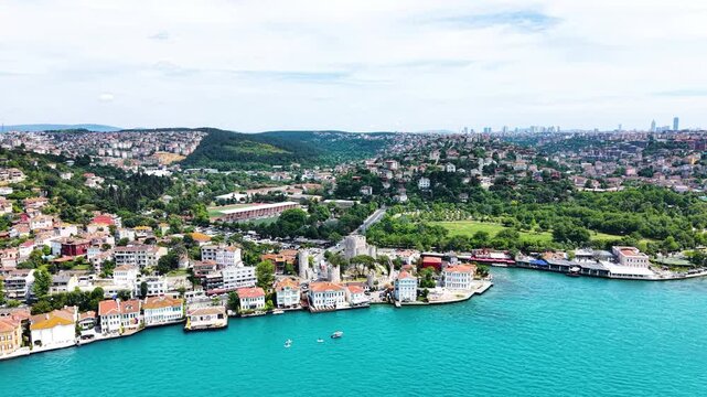 Seasonal Marine Bloom Transforms Bosphorus