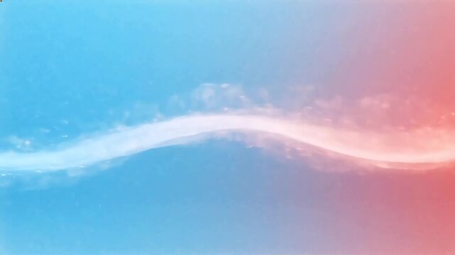 Abstract wave of soft colors