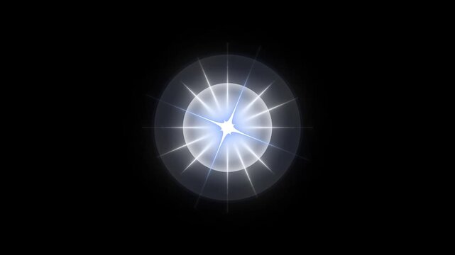 Twinkling star shine effect featuring white cartoon sparkles, fast glitter motion, glowing fairy trails and blinking lights for festive titles, black screen chroma key animation, 4k video