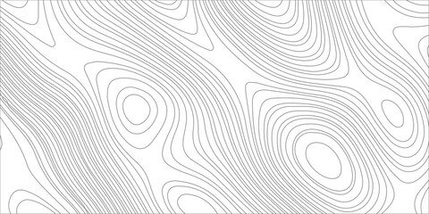 Topographic map background with abstract black wavy lines on white, minimalist elevation terrain contour pattern. Black topographic contour lines over a solid white backdrop, elevation map, topo © Creative Arts