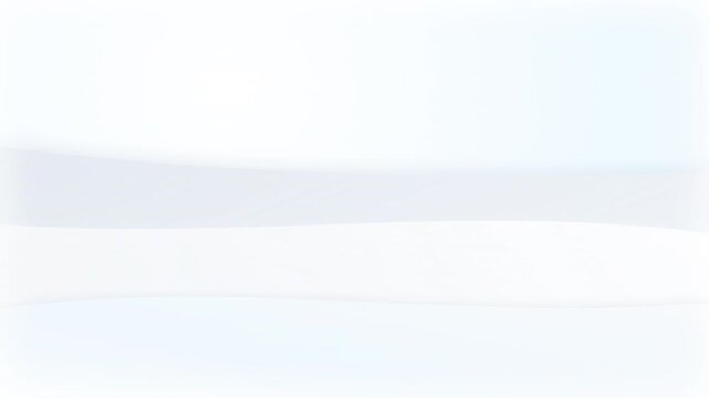 Minimalist high-key winter landscape with snowy horizon