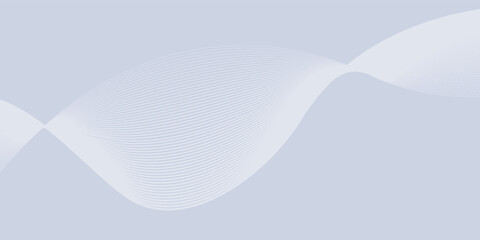 Fototapeta premium abstract wavy lines background. Modern abstract background with flowing lines. white background. Digital future technology concept.