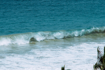 Obraz premium Mexican Beach Landscape at Day. Ixtapa, Guerrero.
