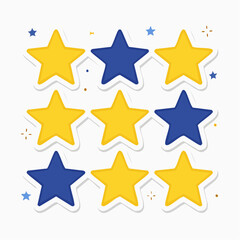 Obraz premium Rating Stars