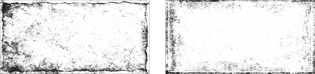 Fototapeta premium Abstract grunge texture effect, scratch and dust particle grain on white background. Overlay textures set stamp with grunge effect. Old damage grain dot white paper noise texture with distress effect