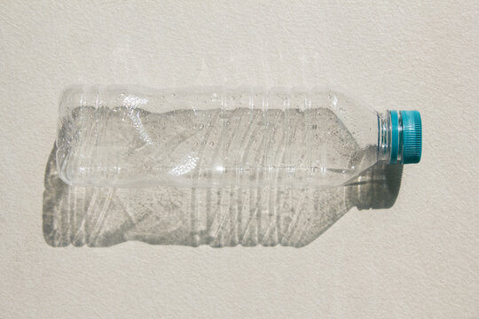 It is an empty plastic bottle.