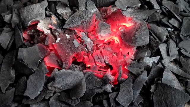 Burning coconut shell charcoal produces high heat which is ideal for cooking