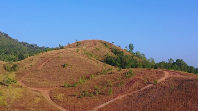 Grass Mountain, a tourist attraction in Ranong Province.