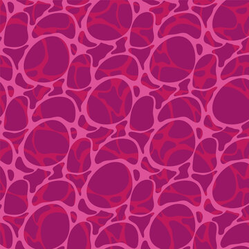 Abstract Pink Organic Water Texture Vector Background