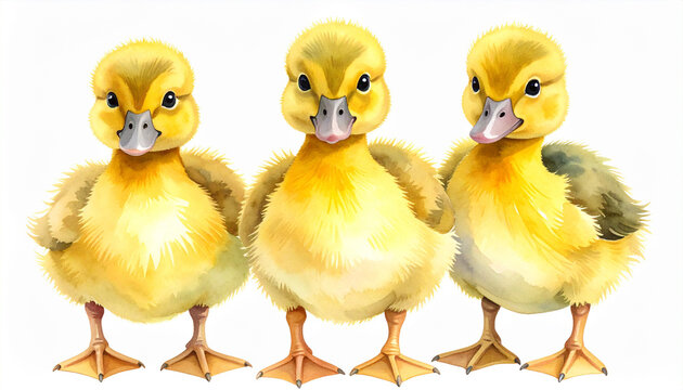 two little ducklings