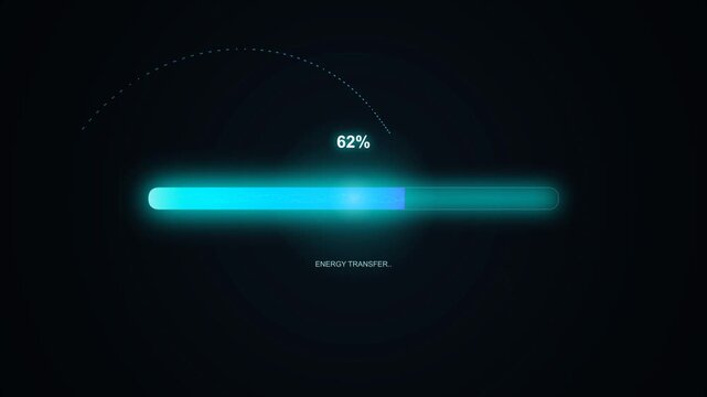 Loading progress bar shows 100 percent complete on screen