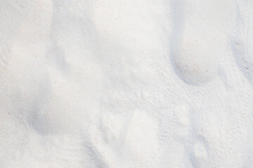 Obraz premium Close-up of White Sand Texture