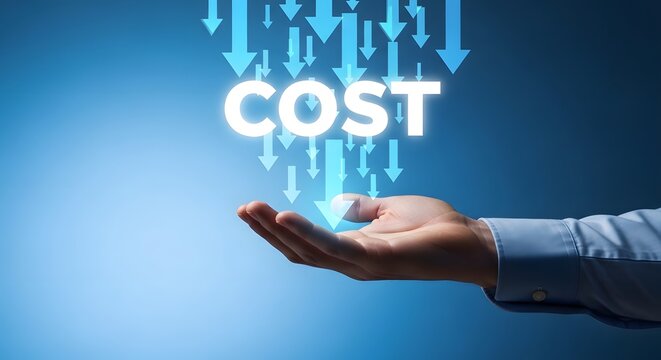 Reducing business expenses concept