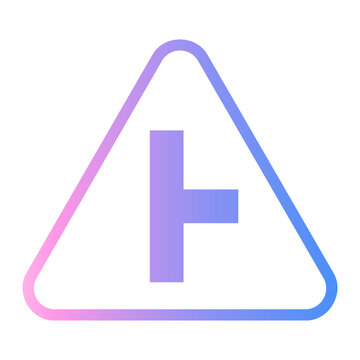 traffic Line Gradient Icon
