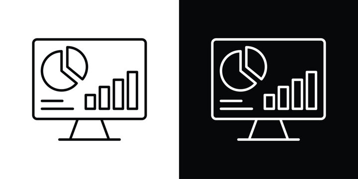 Dashboard icon on a white background. Vector Icon Design