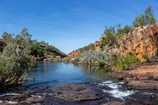 One of the many cascades on the Manning River in the Kimberley region of Western Australia