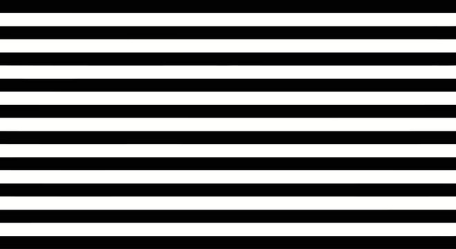 Seamless Horizontal Black and White Striped Pattern Background