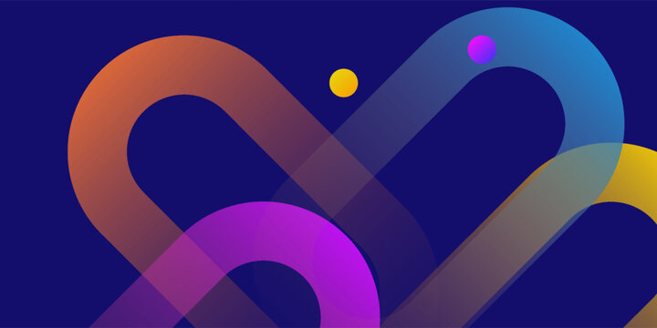 abstract background with colorful geometric shapes