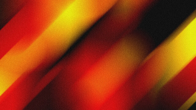 Vibrant red and orange grainy gradient background with dynamic diagonal stripes fot poster design