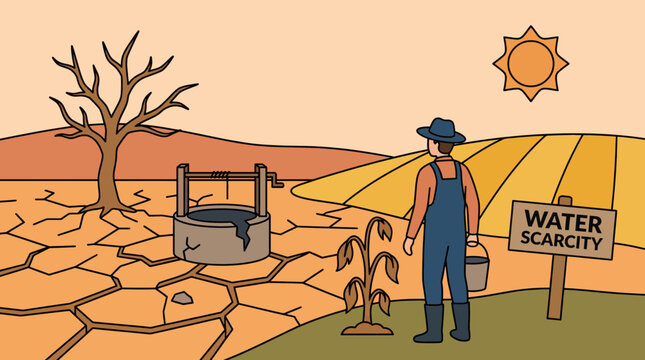 Water Scarcity Crisis Affecting Rural Farming Communities