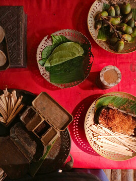 betel nut and leaf